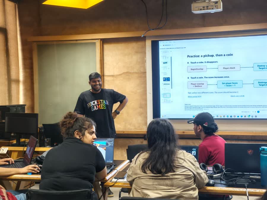 Rajat teaching game design
